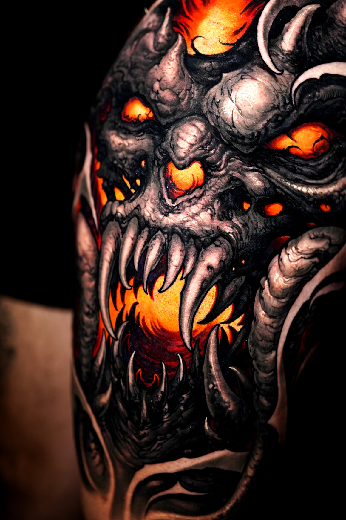 Tattoo by Christian Boye Larsen, @boyetattoo