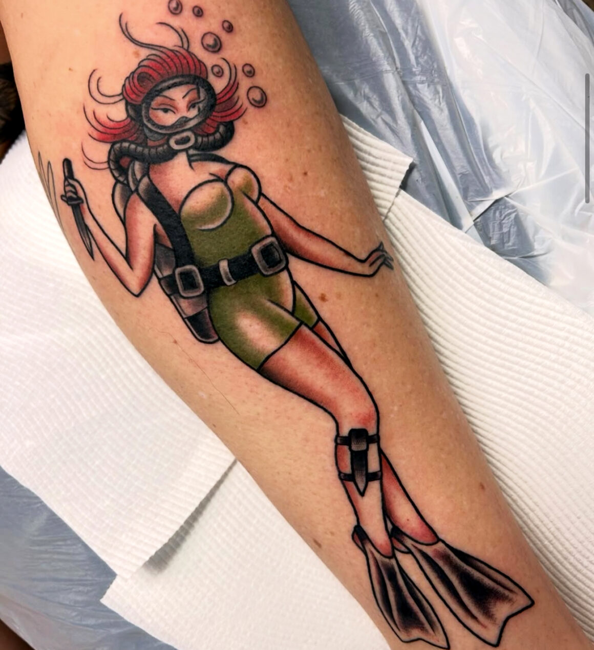 Tattoo by Clare Clarity, @clareclarity