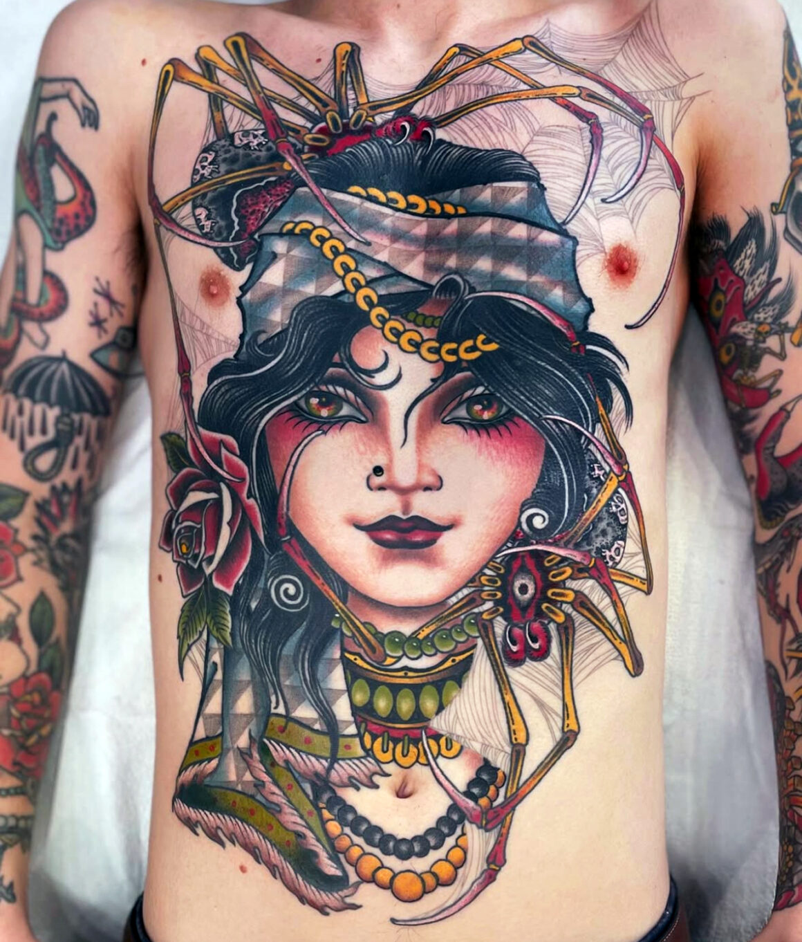 Tattoo by Herb Auerbach, @herbxauerbach