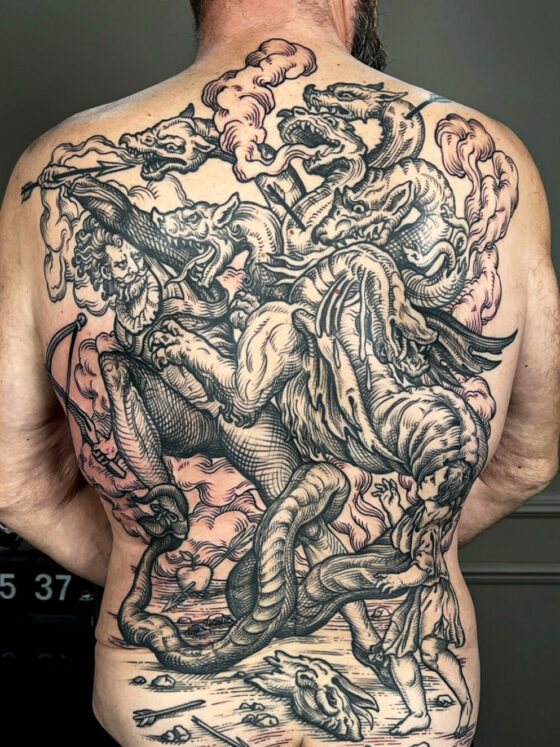 Tattoo by Maud Dardeau, @mauddardeau
