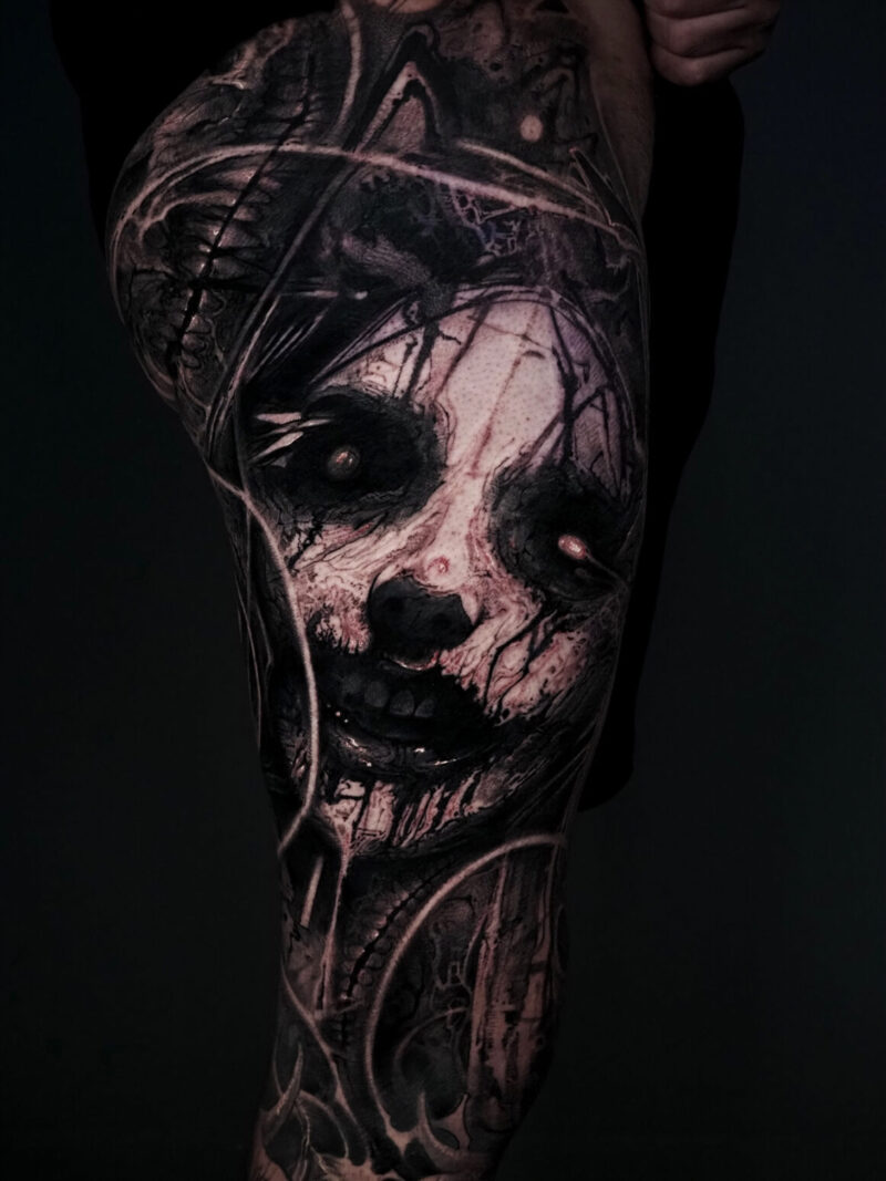 Raydems, drawing incessantly in search of dark - Tattoo Life