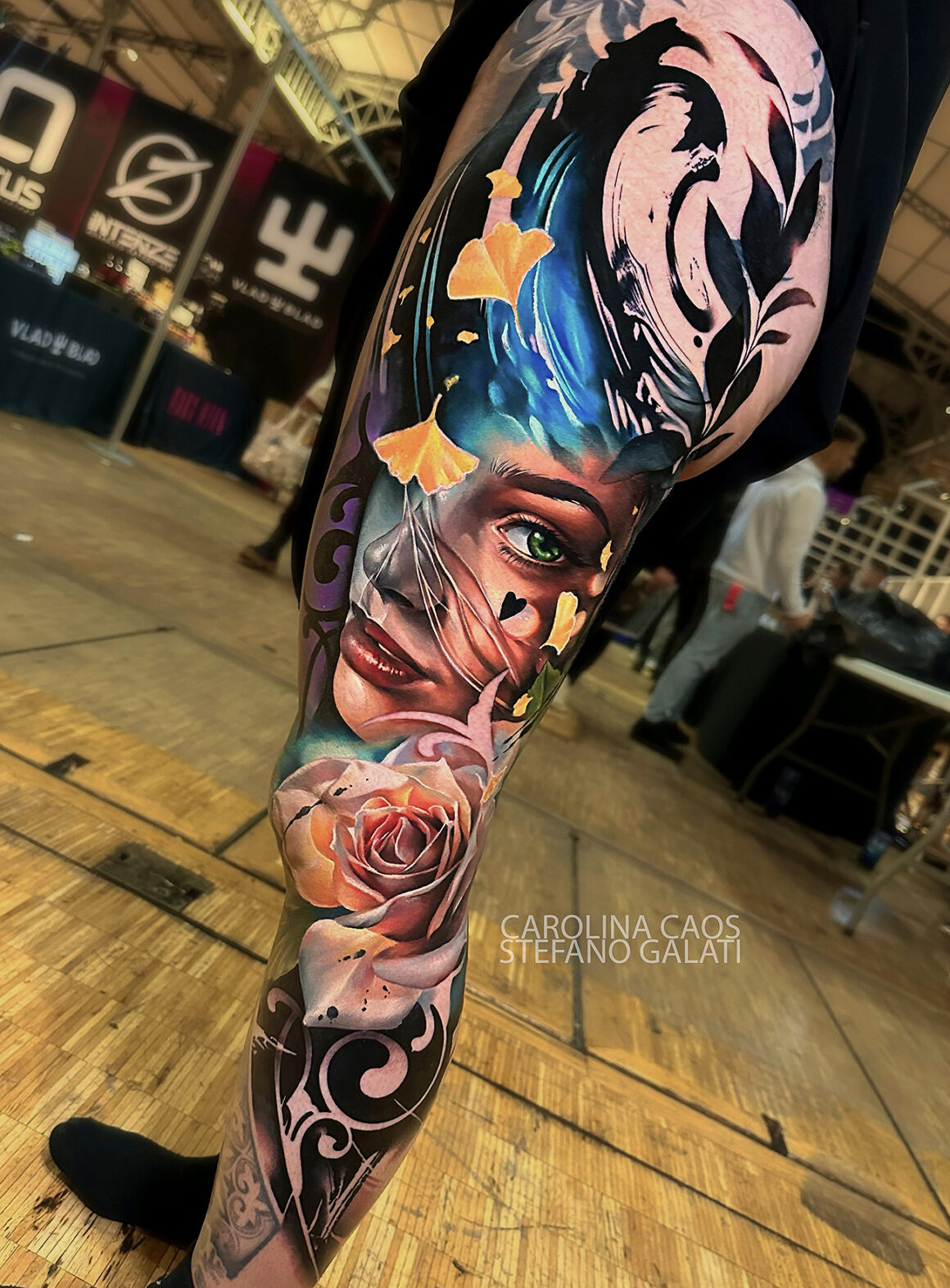 Carolina Caos Avalle + Stefano Galati, collaboration, @royaleink