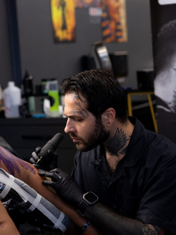 Tattoo artist Mustafa Çorbaci, @elmucos