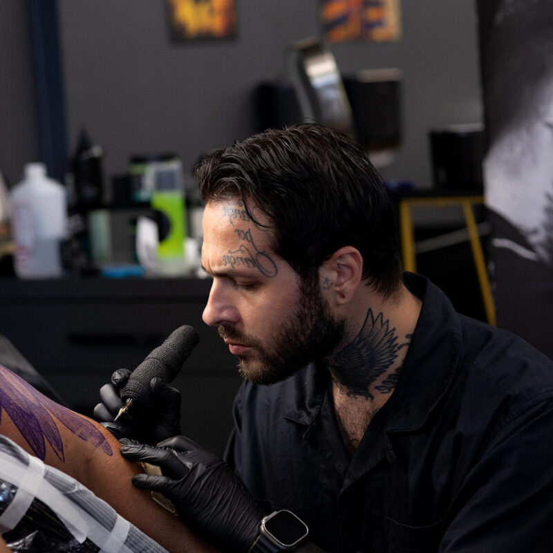 Tattoo artist Mustafa Çorbaci, @elmucos