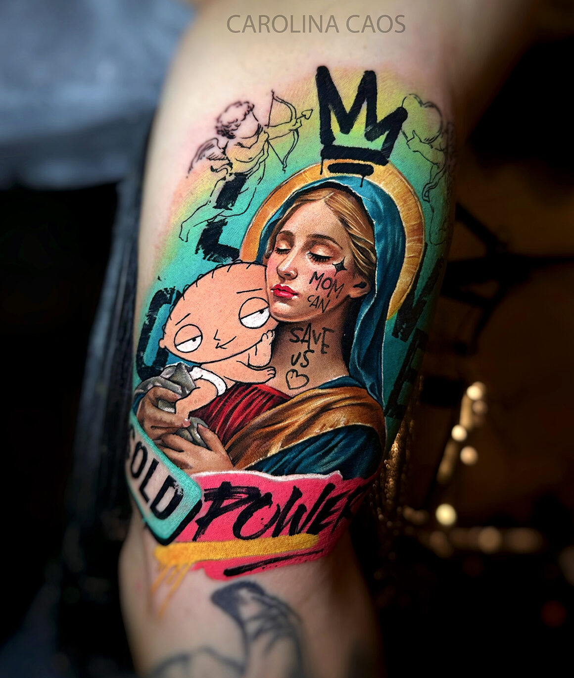 Tattoo by Carolina Caos Avalle, @carolinacaosavalle