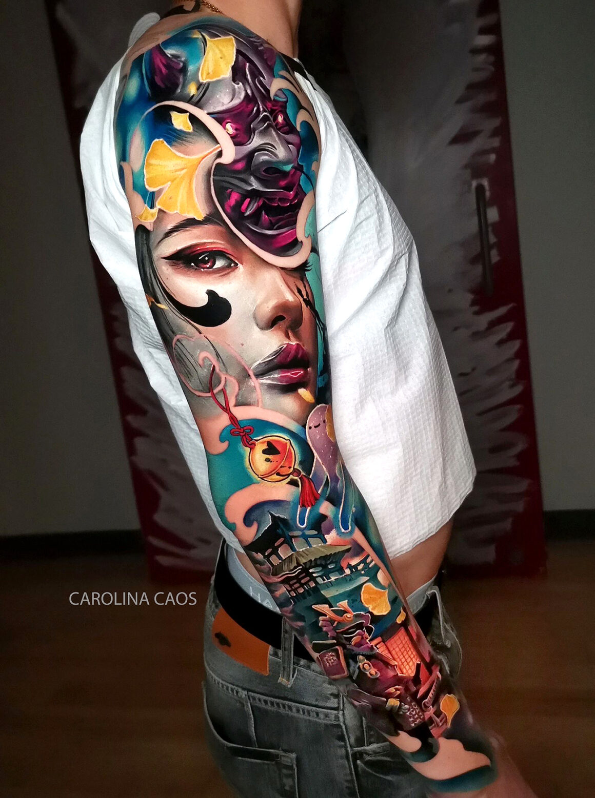Tattoo by Carolina Caos Avalle, @carolinacaosavalle