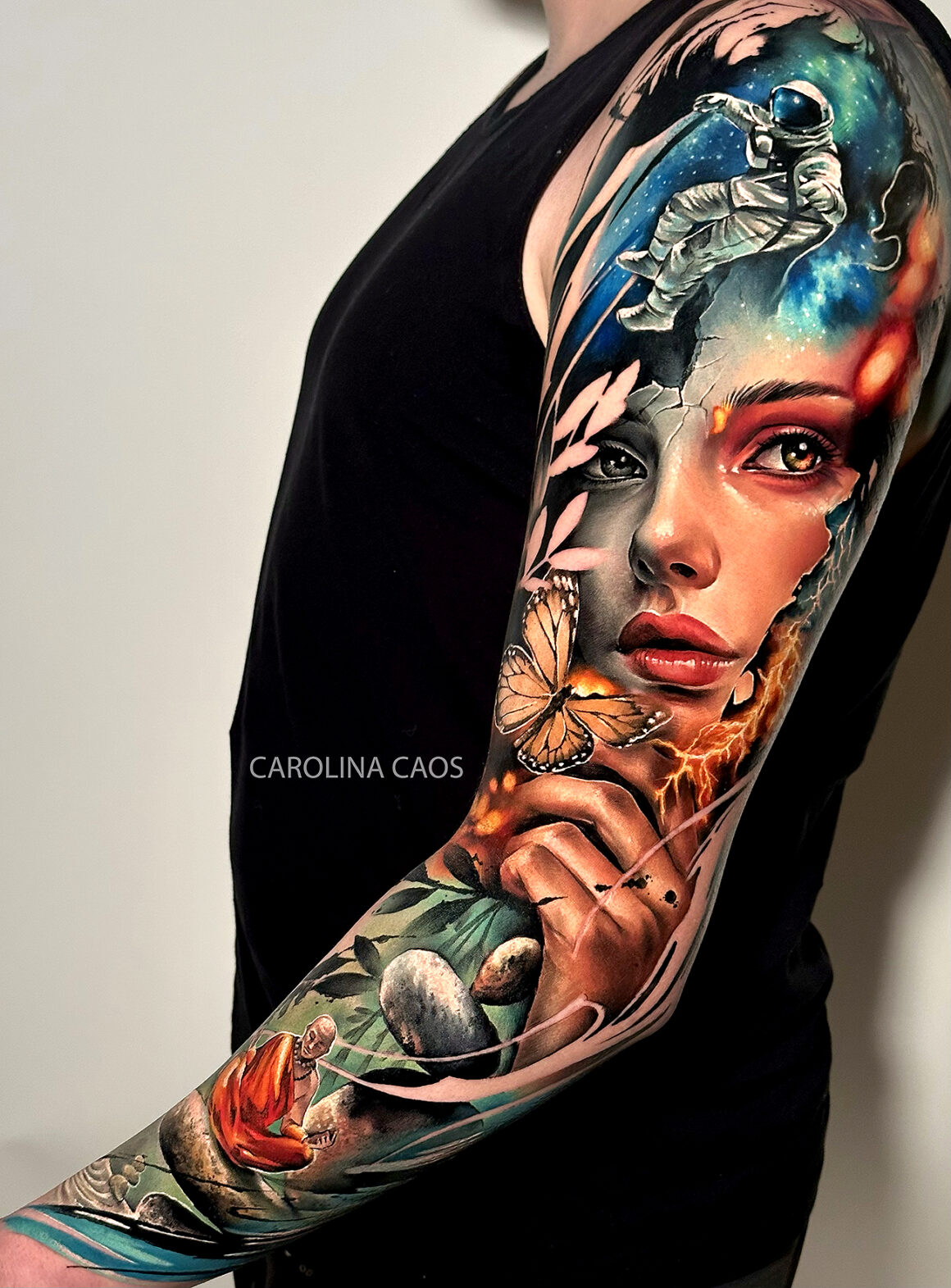 Tattoo by Carolina Caos Avalle, @carolinacaosavalle