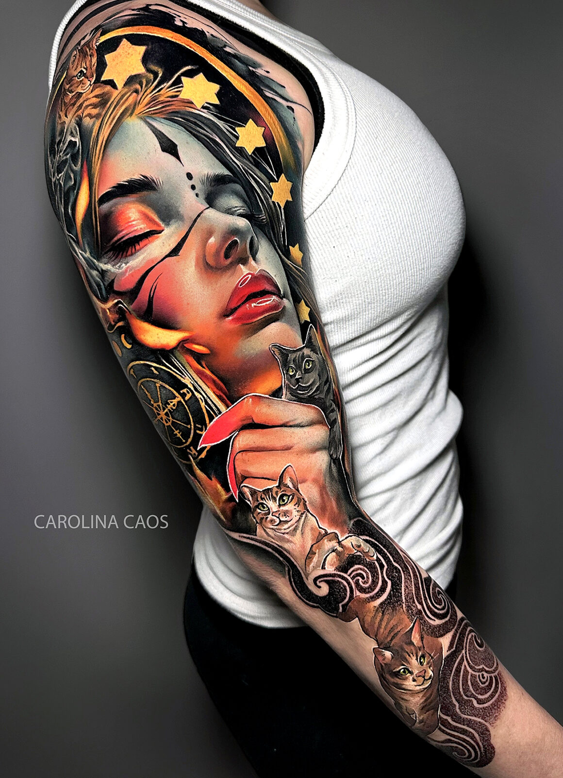 Tattoo by Carolina Caos Avalle, @carolinacaosavalle