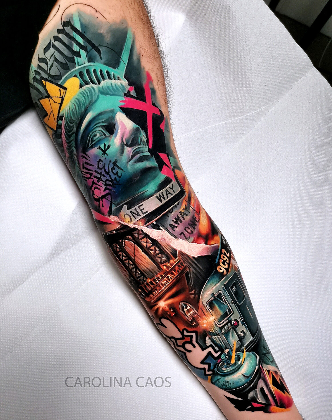 Tattoo by Carolina Caos Avalle, @carolinacaosavalle