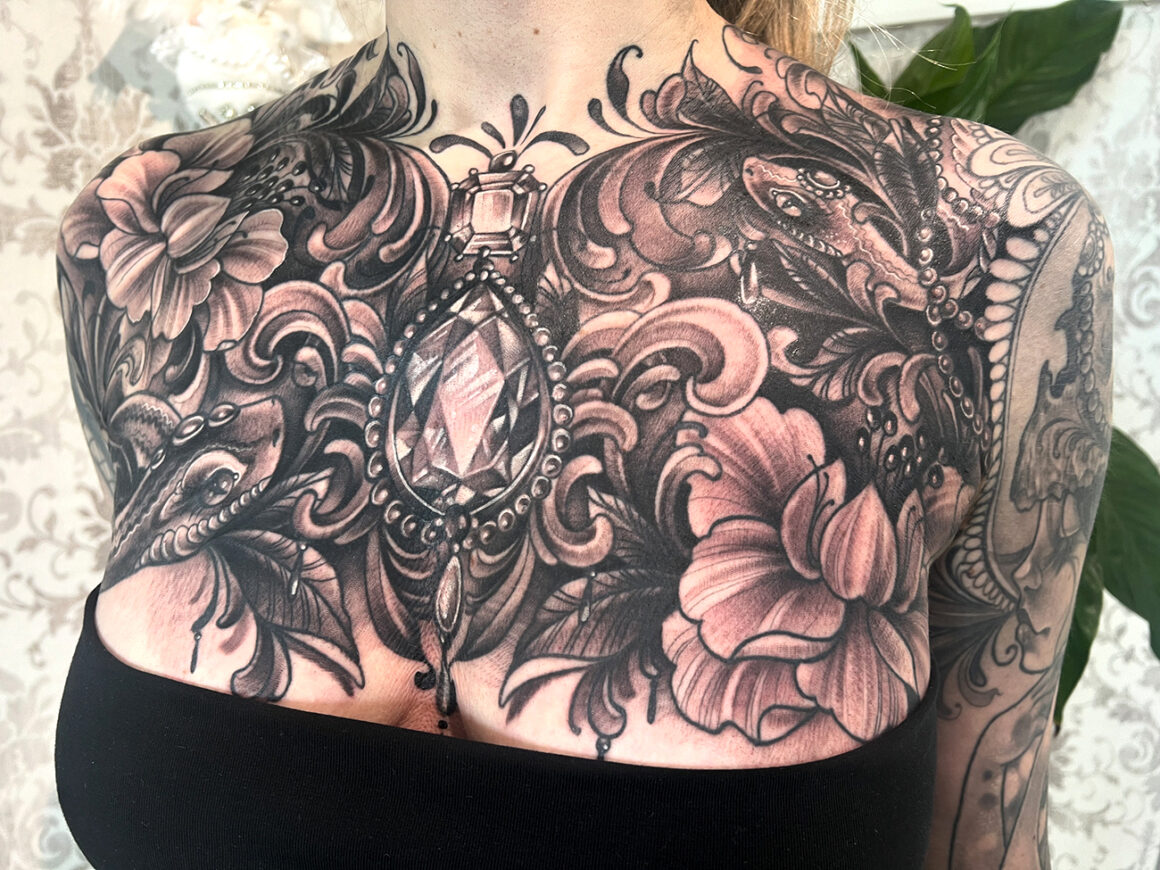 Tatouage par Christin Gloriousink, @christingloriousink
