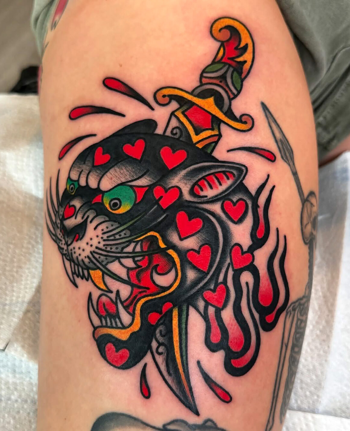 Tatouage de Patrick Dillinger, @patrickdillinger