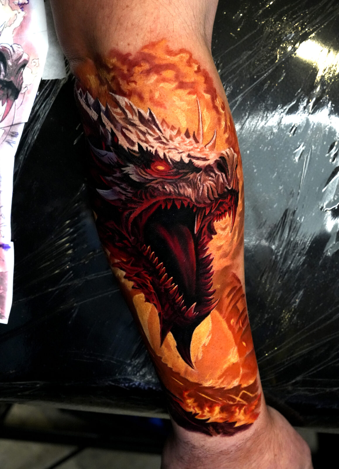 Tattoo by Yanko Maksym, @yanox.art