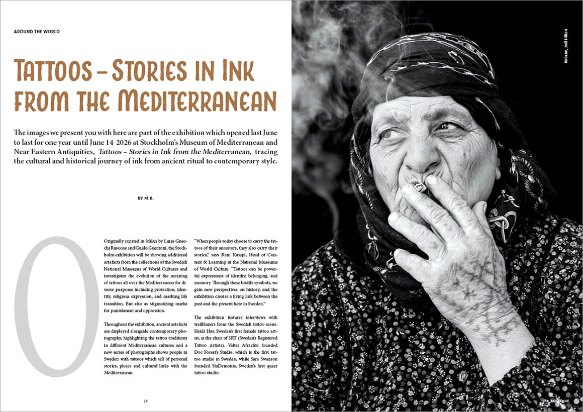 Portfolio: Tattoos – Stories in Ink from the Mediterranean, a visual journey from ancient ritual to modern art.