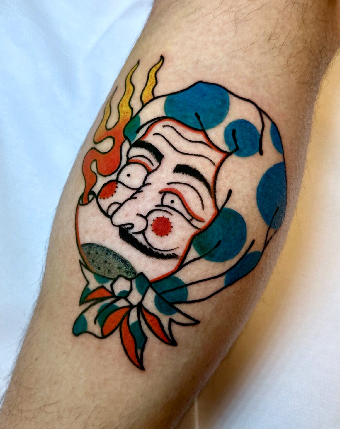 Tattoo by Andrea Chiara Pelosi, @ac_moonink