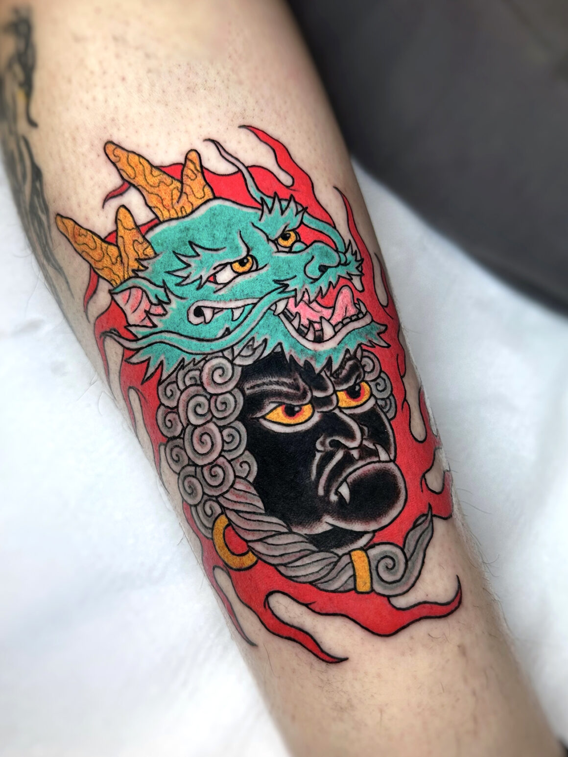 Tattoo by Andrea Chiara Pelosi, @ac_moonink