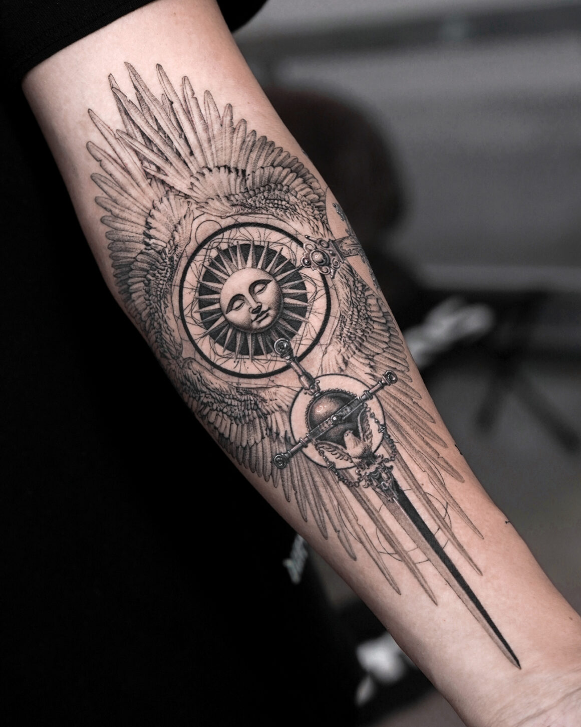 Tattoo by Ogi, @ogitattooer