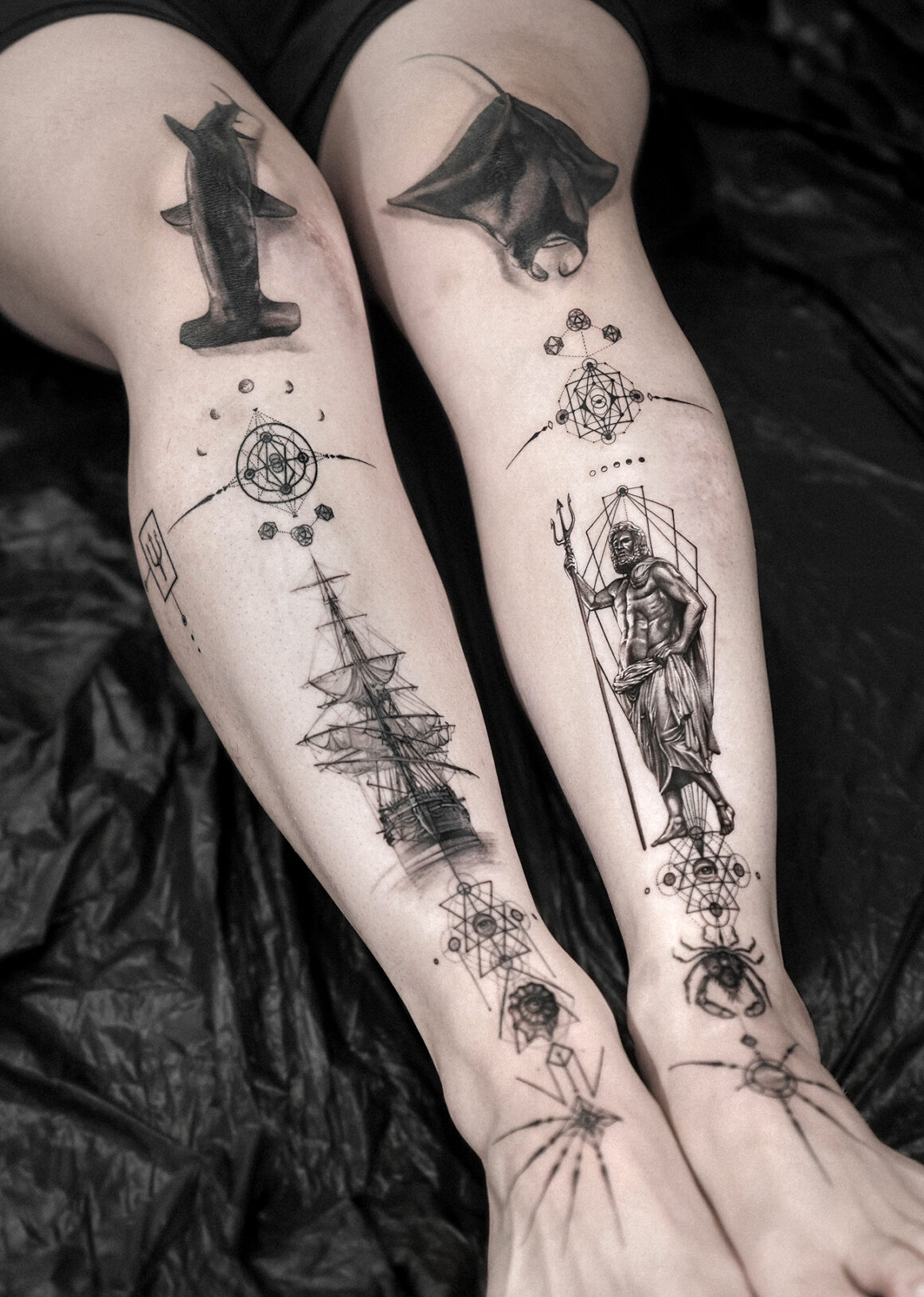 Tattoo by Ogi, @ogitattooer