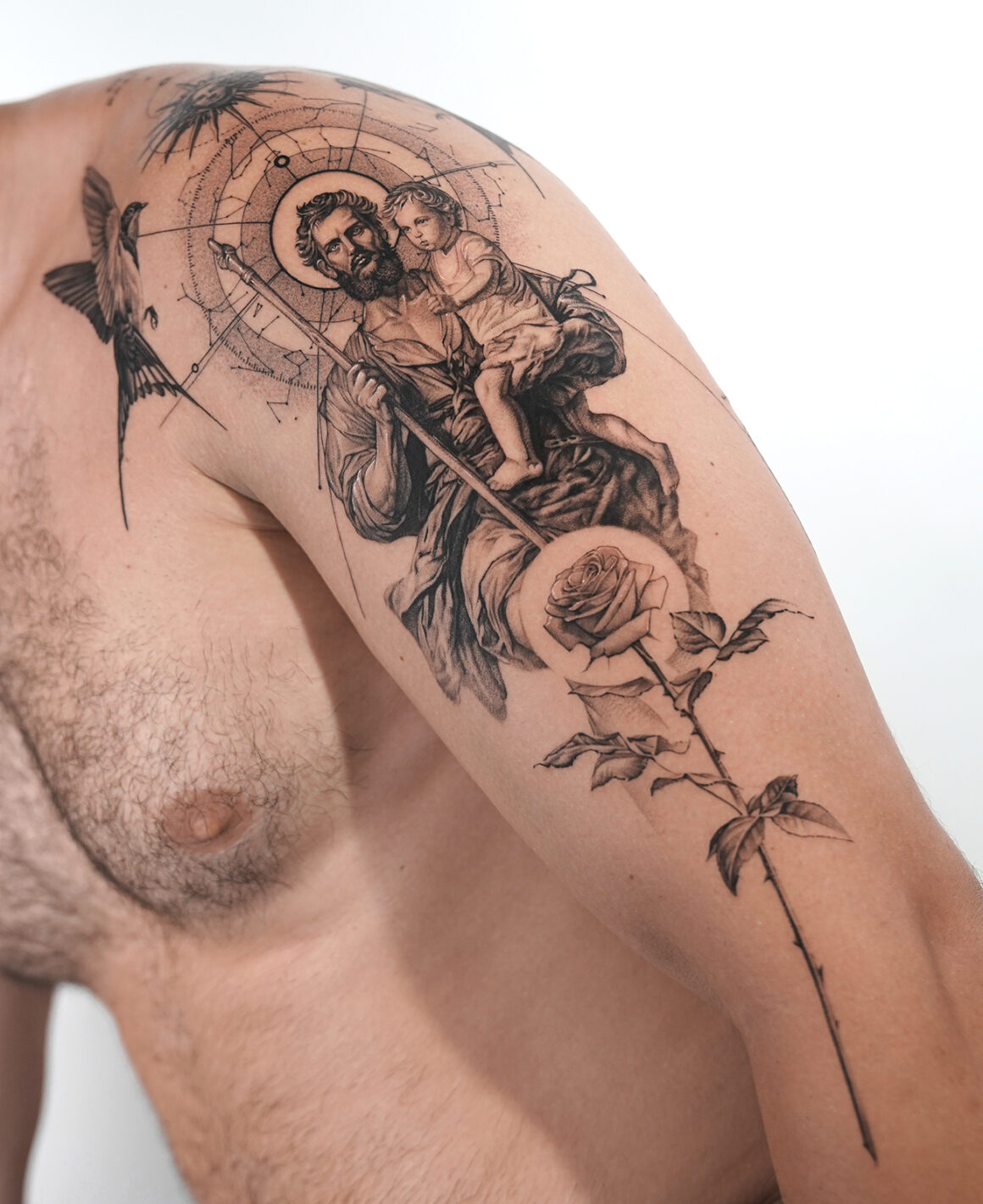 Tattoo by Ogi, @ogitattooer