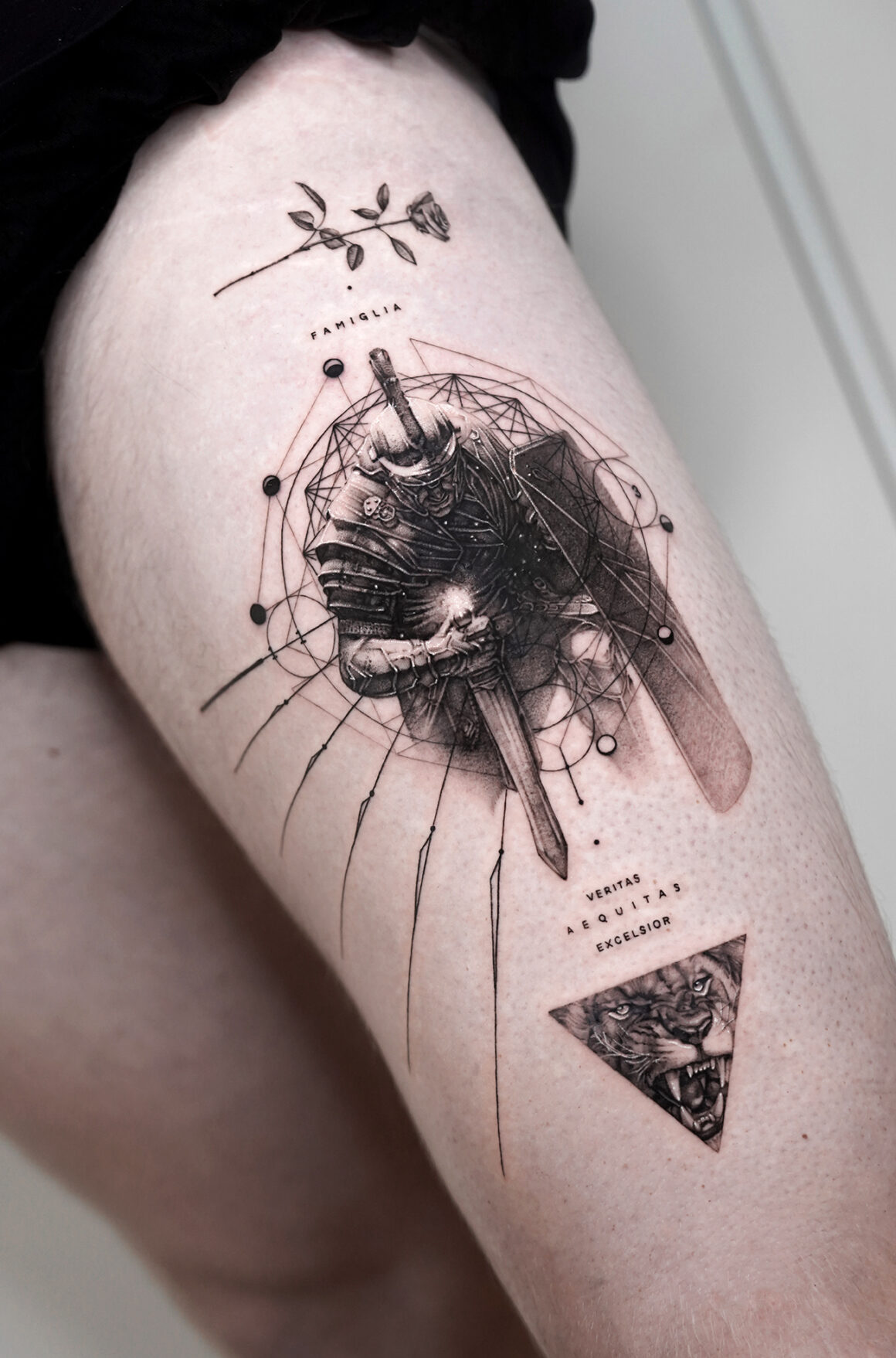 Tattoo by Ogi, @ogitattooer