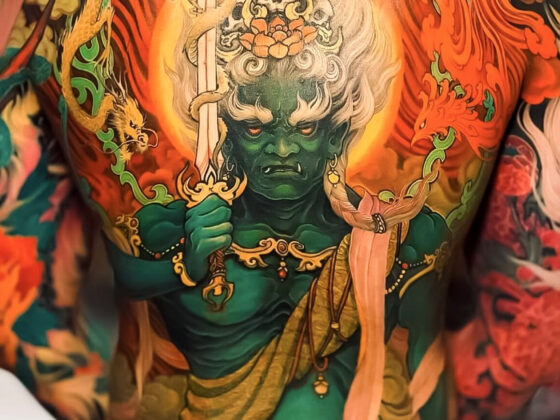 Tattoo by Tristen Zhang, @tristen_tattoo