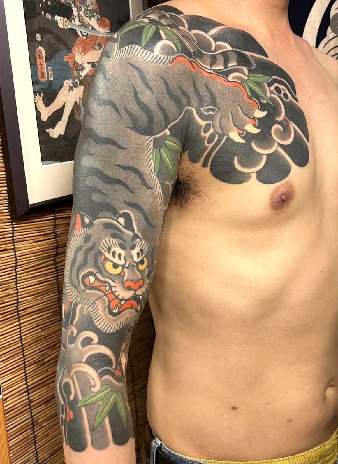 Tattoo by Horiken Shibuya, @horiken_shibuya