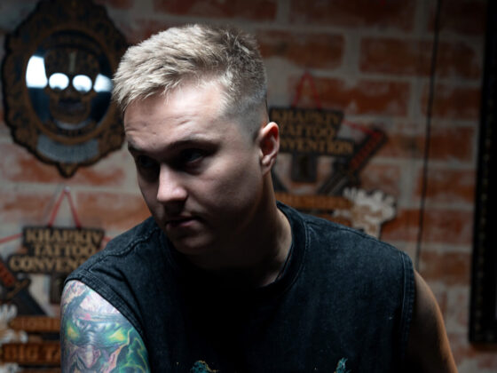 Tattoo artist Yura Plishenko, @plishen.co
