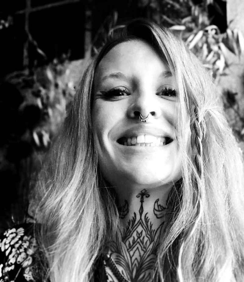 Tattoo artist Dorothy Purple, @dorothy_purple