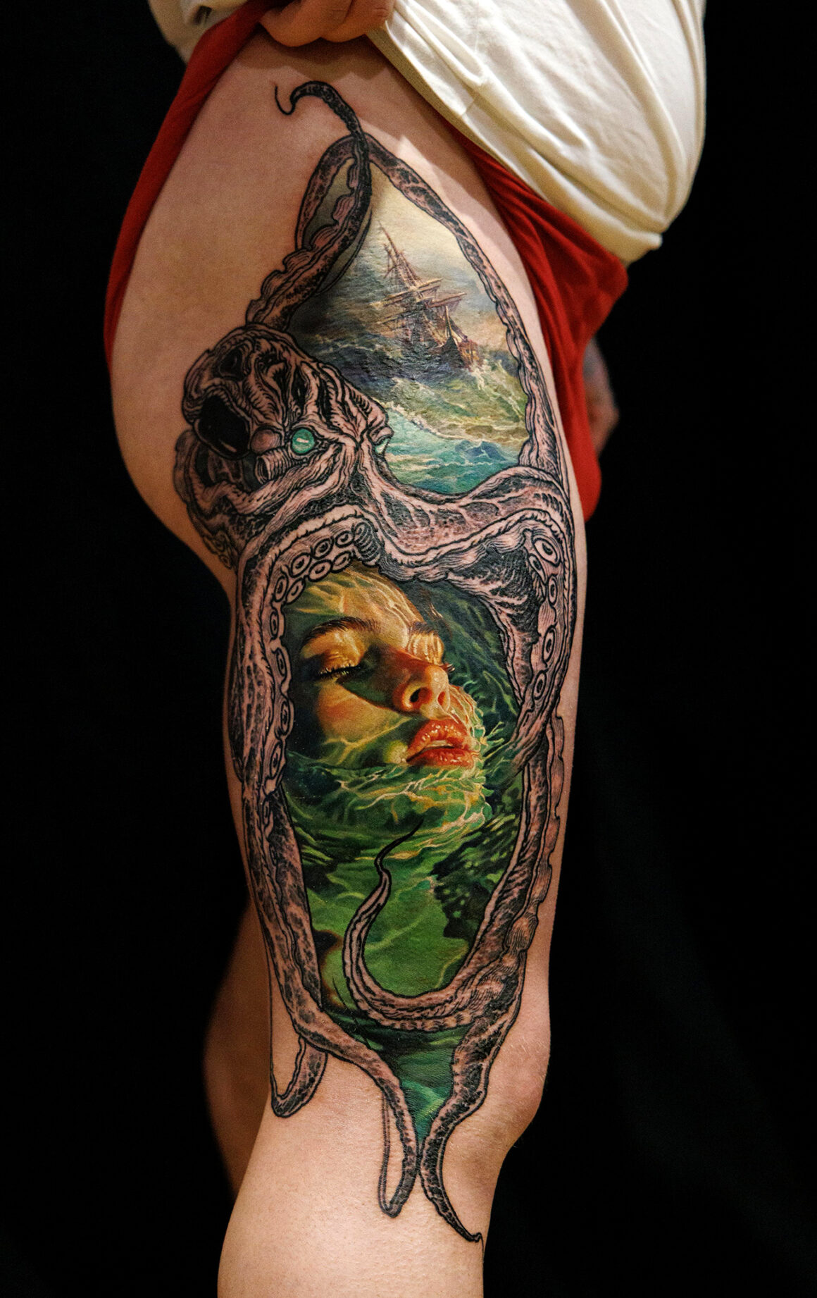 Mondial Du Tatouage, 1st prize Best of Show, Oleg Tregubov, LeelooDo