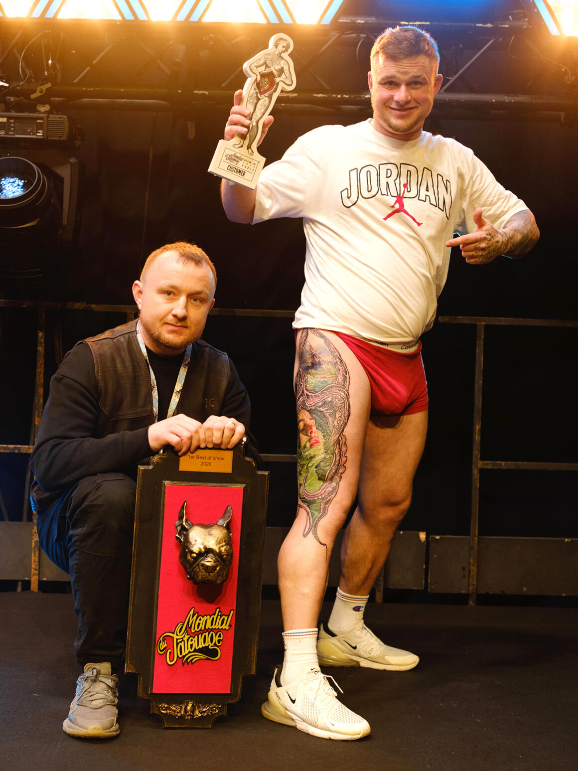 Mondial Du Tatouage, 1st prize Best of Show, Oleg Tregubov, ph. by LeelooDo