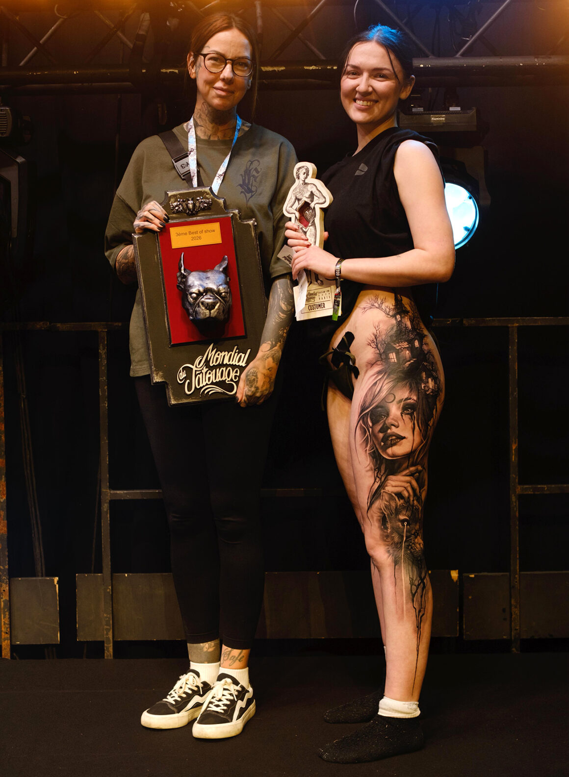 Mondial Du Tatouage, 3rd Best of Show, Michelle Vestergard, ph. by LeelooDo