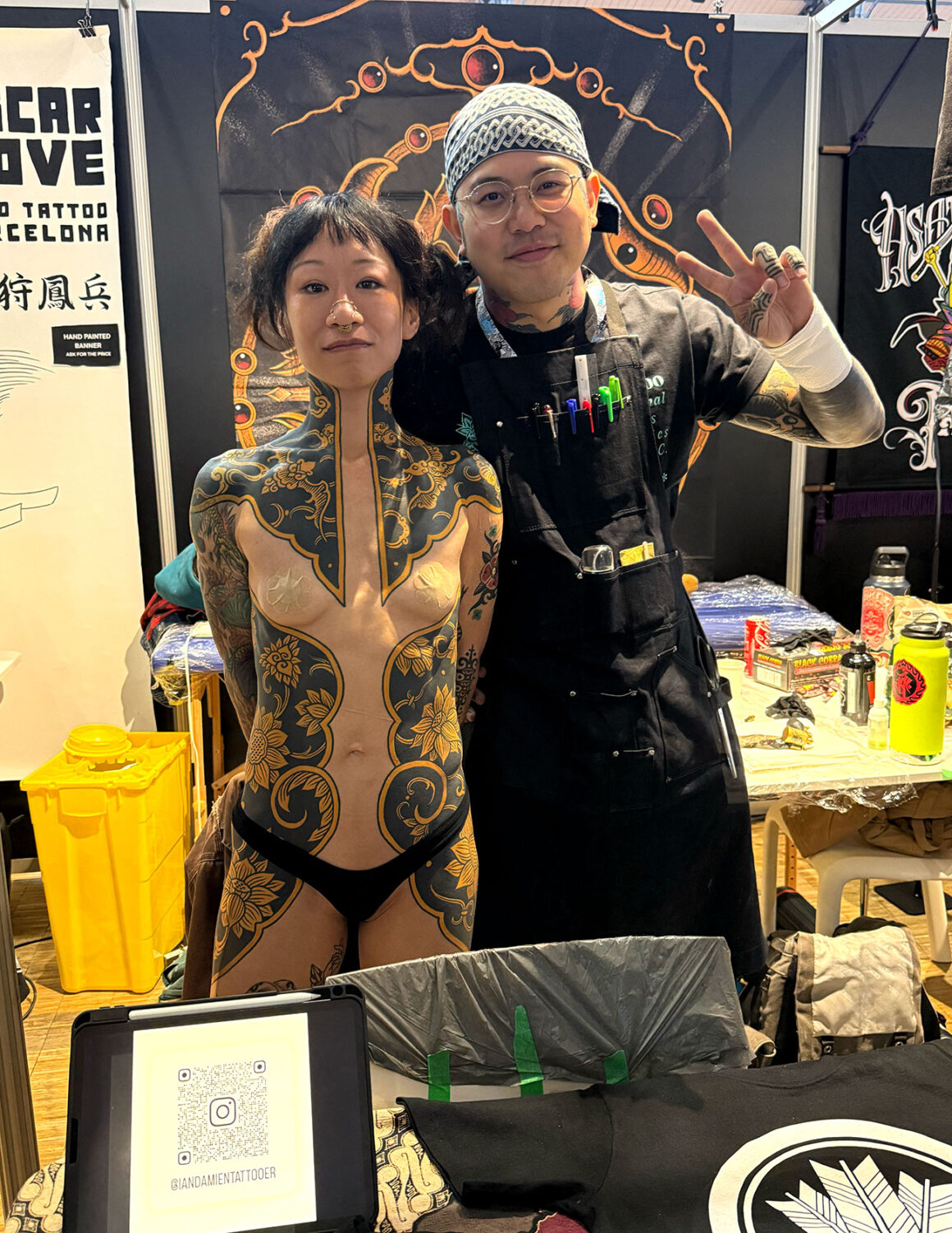 Mondial Du Tatouage, Ian Damien