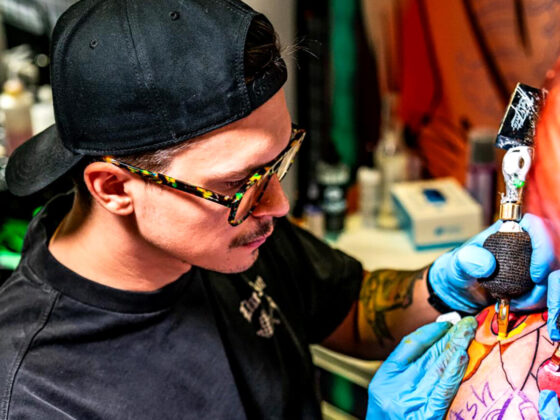 Tattoo artist Adam Rzychu, @rzychu