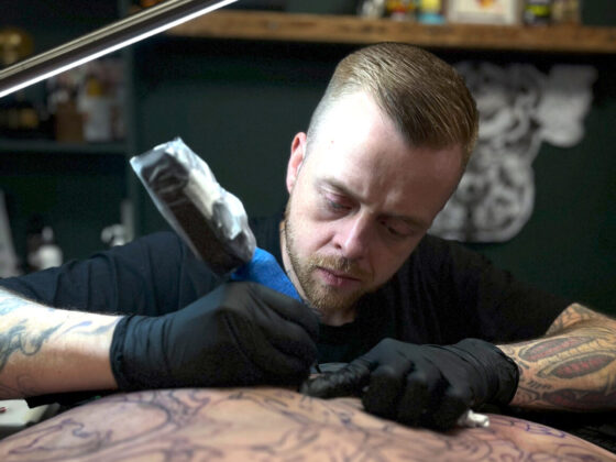 Tattoo artist Jamie Ris, @jamieris