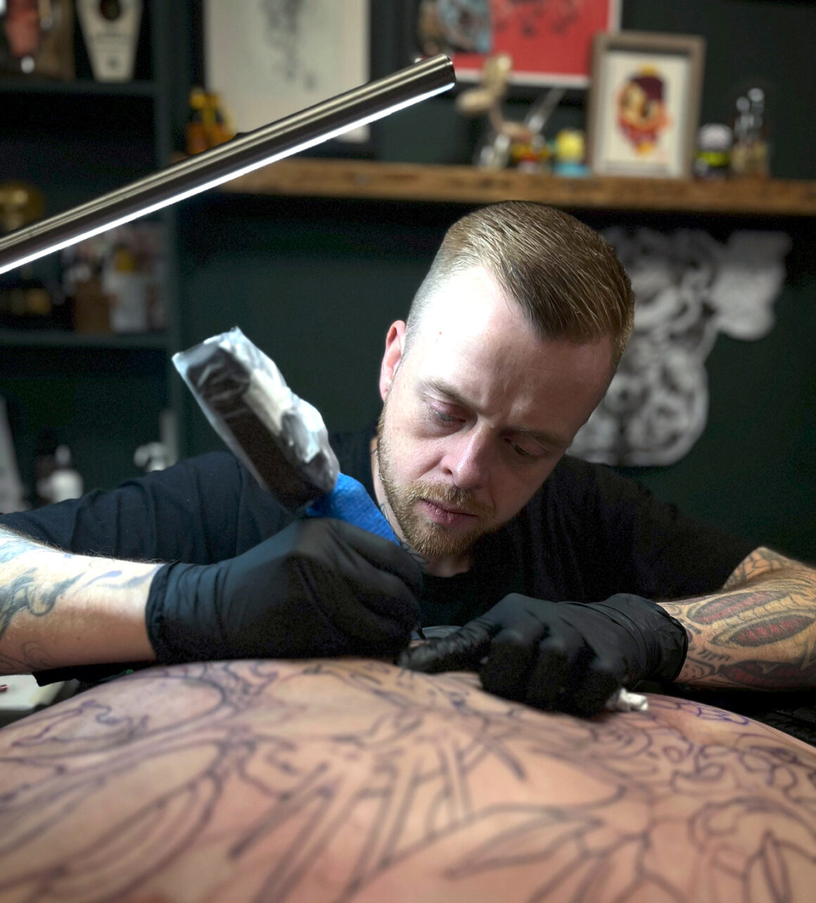 Tattoo artist Jamie Ris, @jamieris