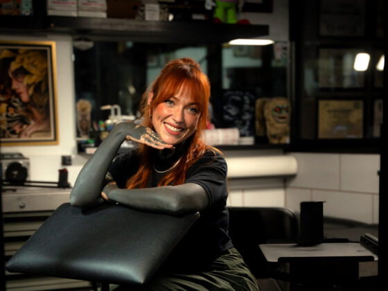 Tattoo artist María Lavía, @marialavia