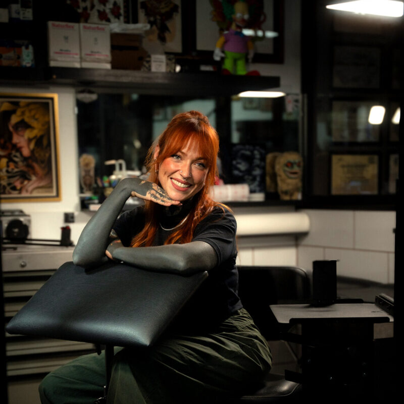 Tattoo artist María Lavía, @marialavia