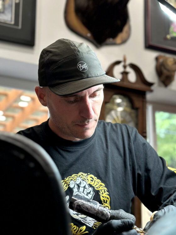 Tattoo artist Mosh, @moshink