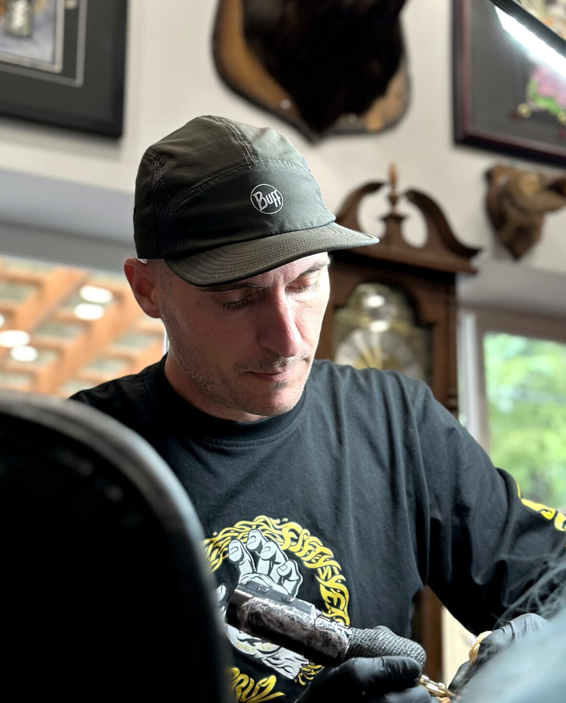 Tattoo artist Mosh, @moshink