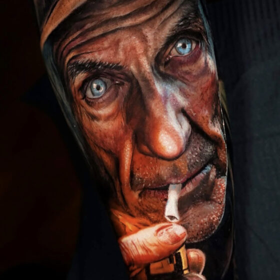 Tattoo by Michael Taguet, @michaeltaguet