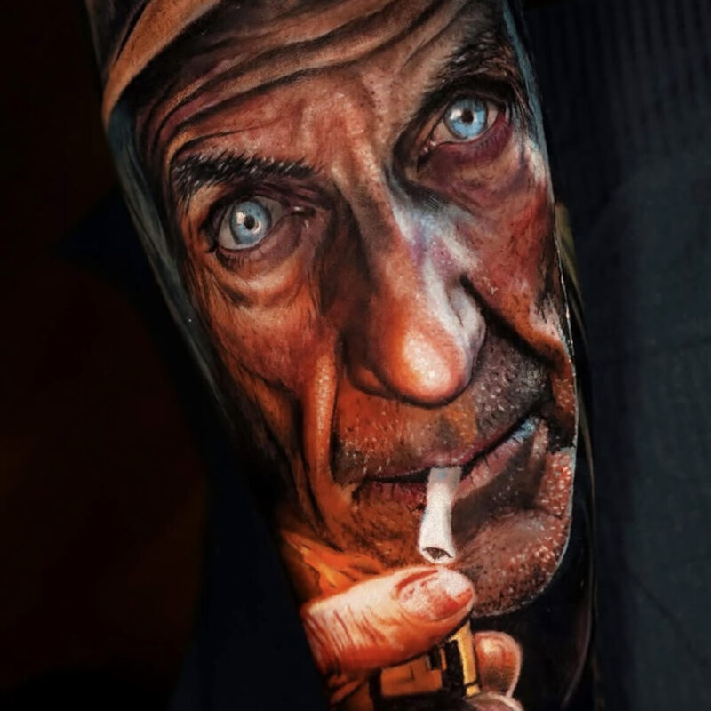 Tattoo by Michael Taguet, @michaeltaguet