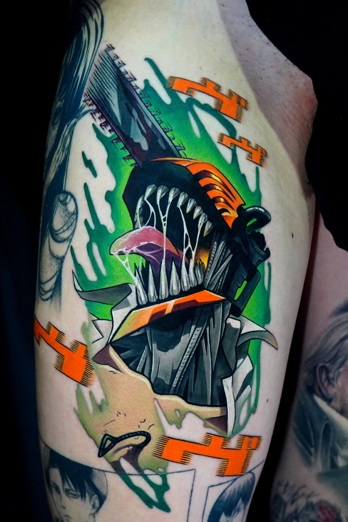 Tattoo by Troy Slack, @troyslackink