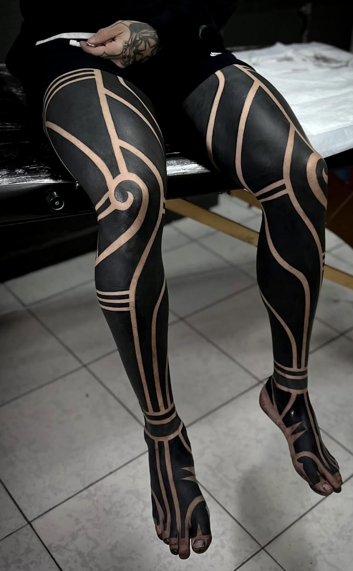 Tattoo by Bruno Obata, @stonedblack