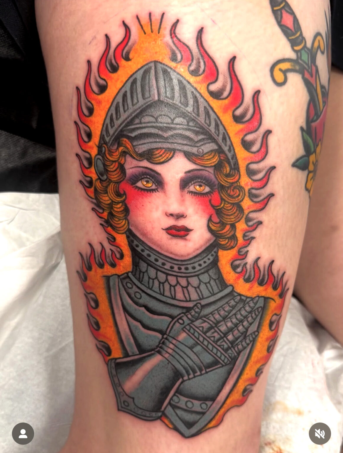 Tattoo by Mary Joy Scott, @maryjoytattoo