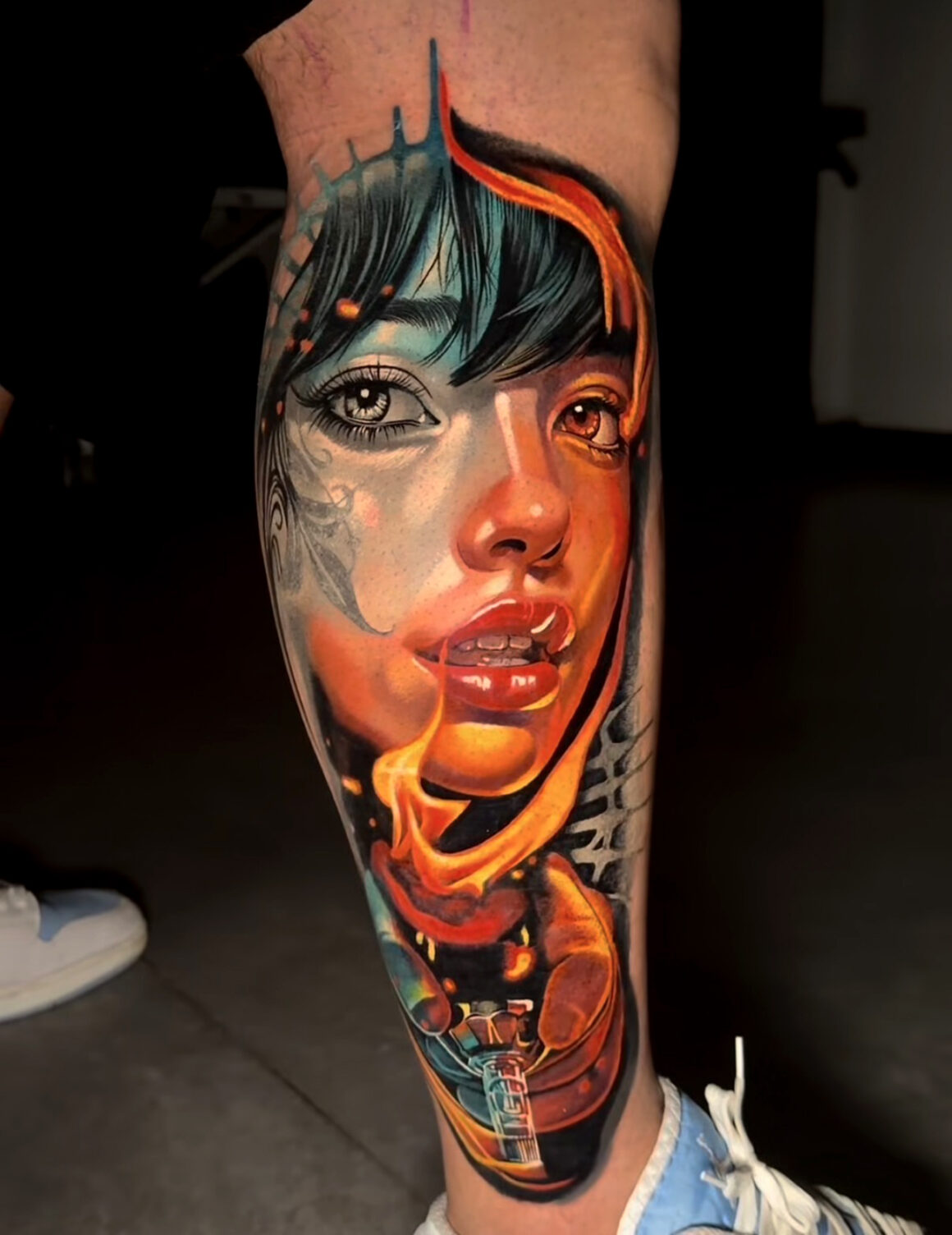 Tattoo by Taha Jahani, @tahajahini.art