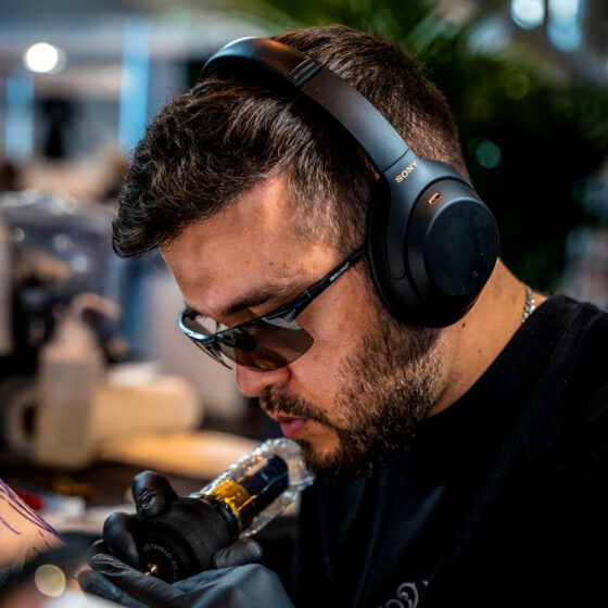 Tattoo artist Alex Goodman, @__goodman