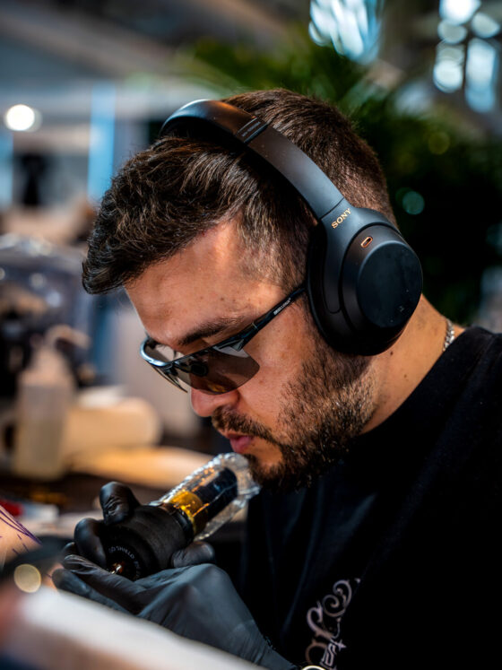 Tattoo artist Alex Goodman, @__goodman