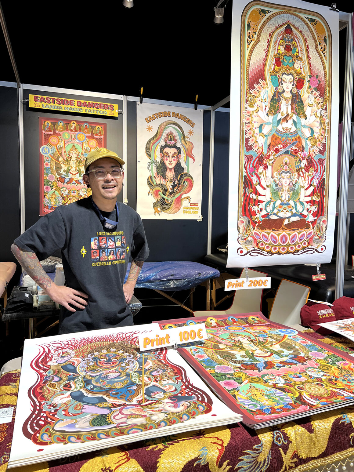 Tattoo artist Bryan, @eastsidedangers