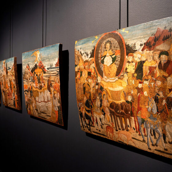 Tarocchi _Installation view_AccademiaCarrara_2026_ph. Antonio Cadei