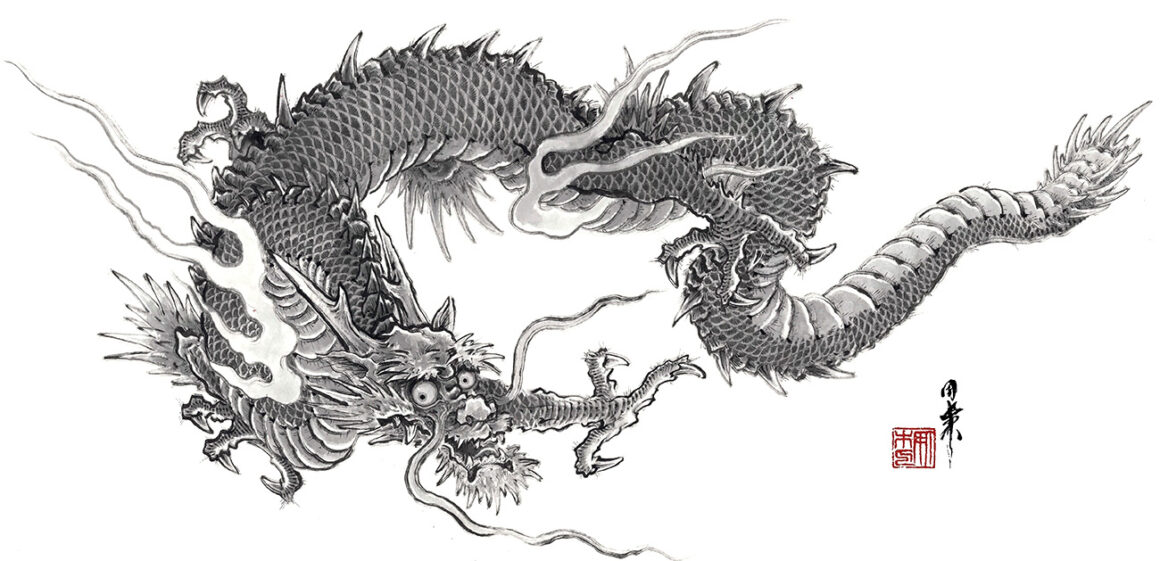 Art by Xiaodong Zhou, @dongdong_ink