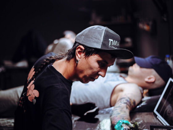 Tattoo artist Azat Kamaletdinov, @delai_dzen